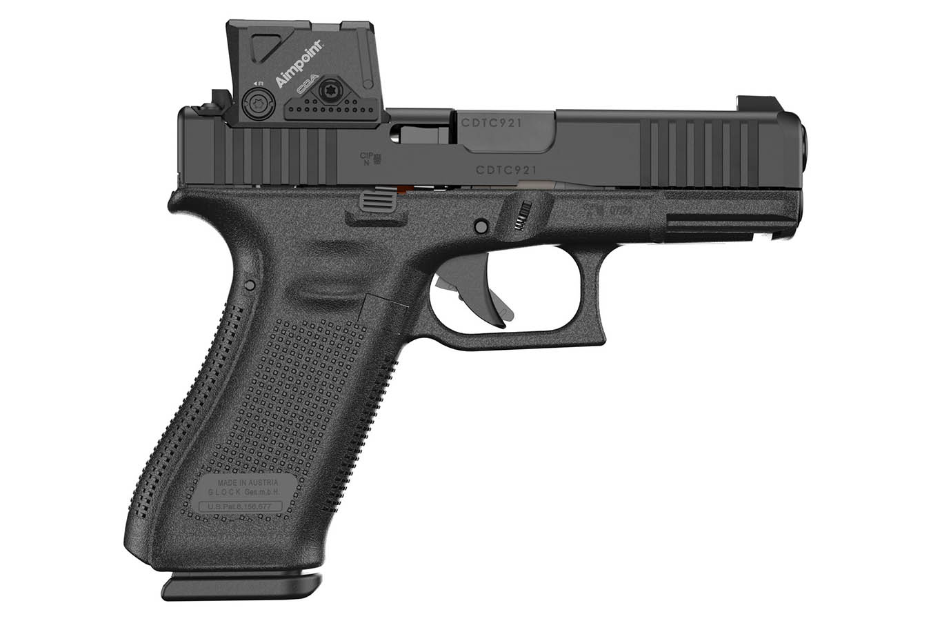 GLOCK 45 G6 9mm Semi-Auto Pistol w/ DC8 Aimpoint COA Red-Dot Sight